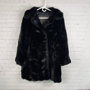 VINTAGE |•ROYAL MINKE BY HILLMOOR•| Gorgeous Faux Fur Coat